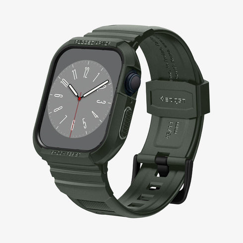 ACS05460 - Apple Watch Series (Apple Watch (49mm)) in matte black showing the front